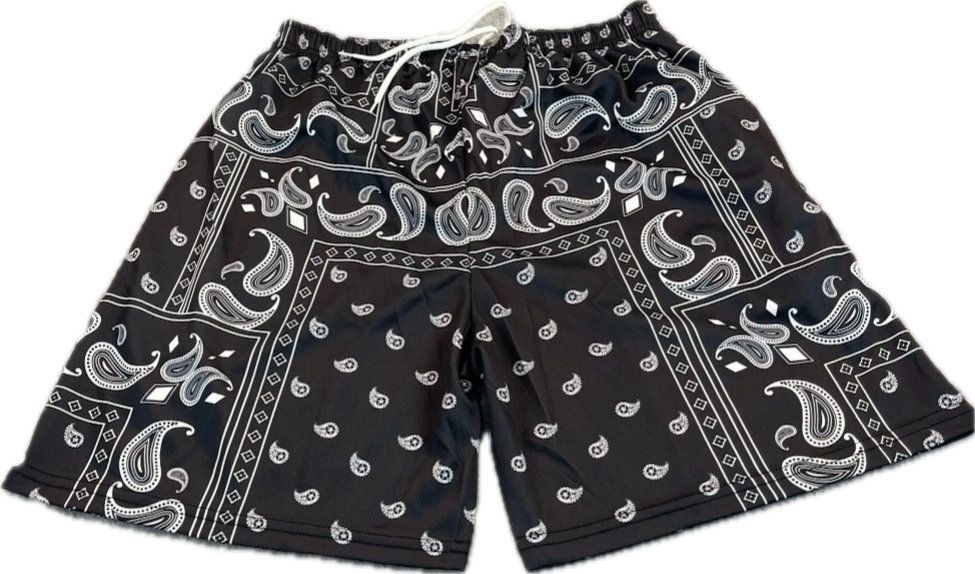 IP Paisley Mesh Shorts