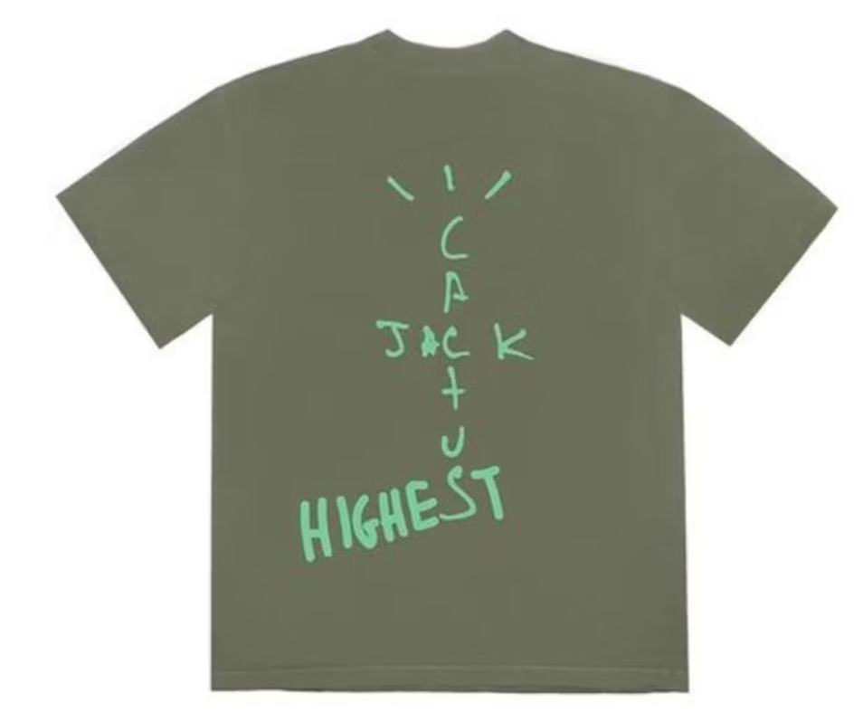 Travis Scott x Jordan Highest Olive Tee