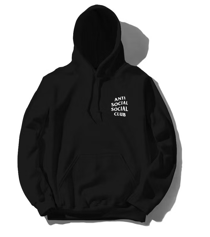 Anti Social Black Hoodie