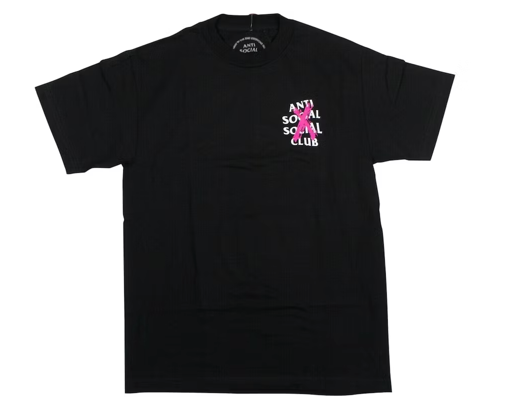 Anti Social Cancelled Black Tee