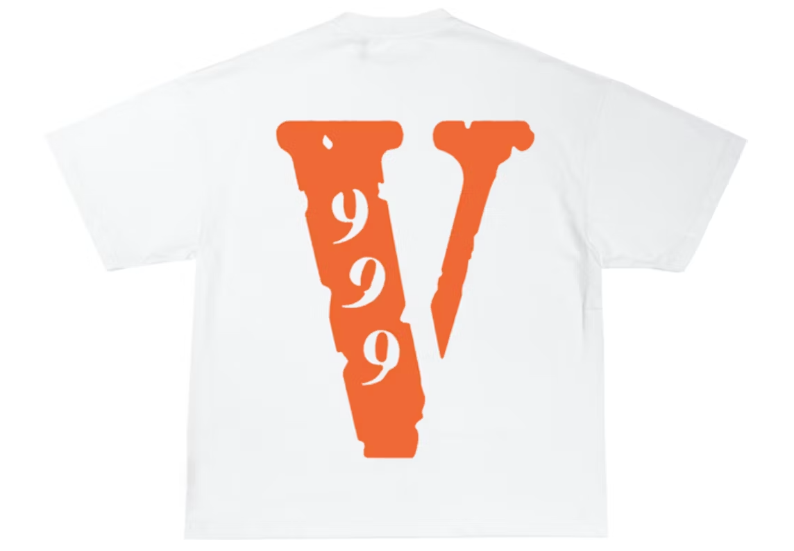 Vlone Juice Wrld LND 999 White Tee