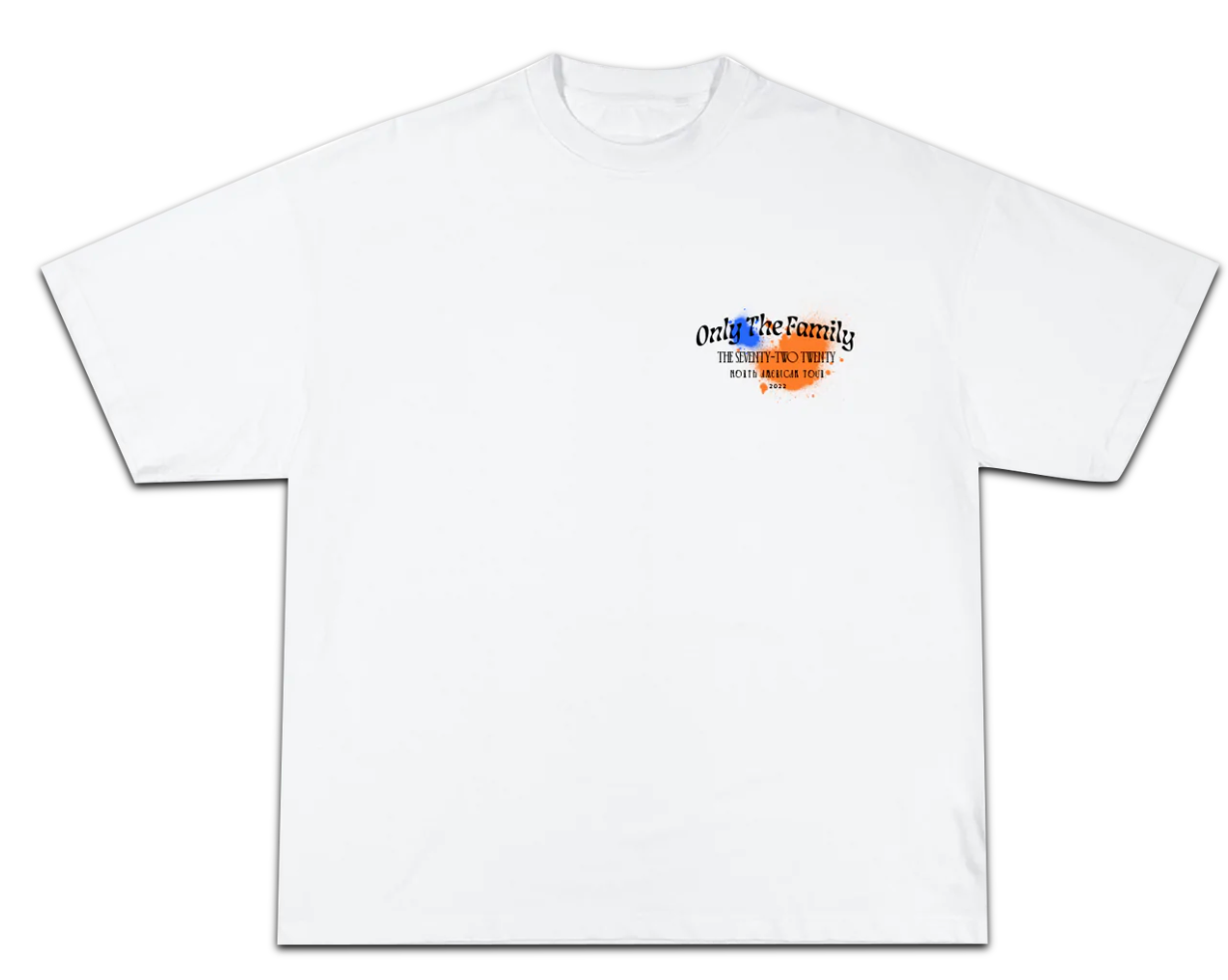 7220 Airbrush Tee White