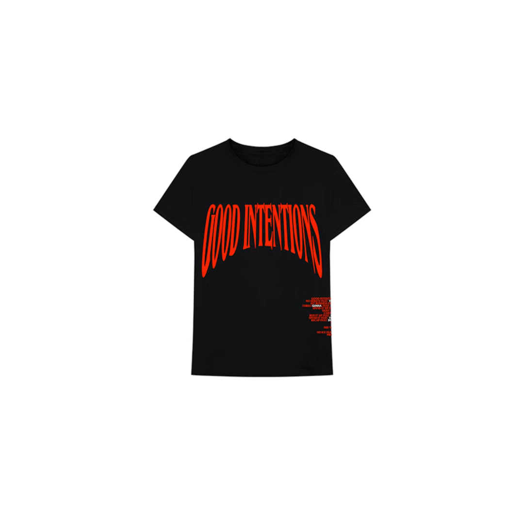 Good Intentions Vlone Black Tee