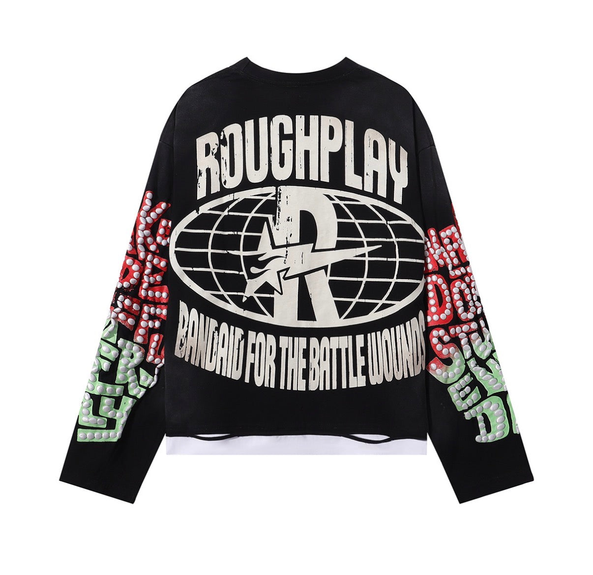 Rough Play Skull & Roses Long Sleeve