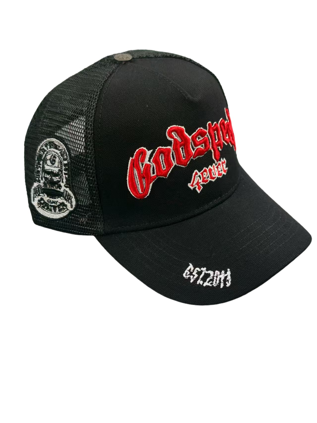 Godspeed Black / Red Trucker Hat