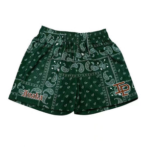 Forrest Green Paisley Shorts