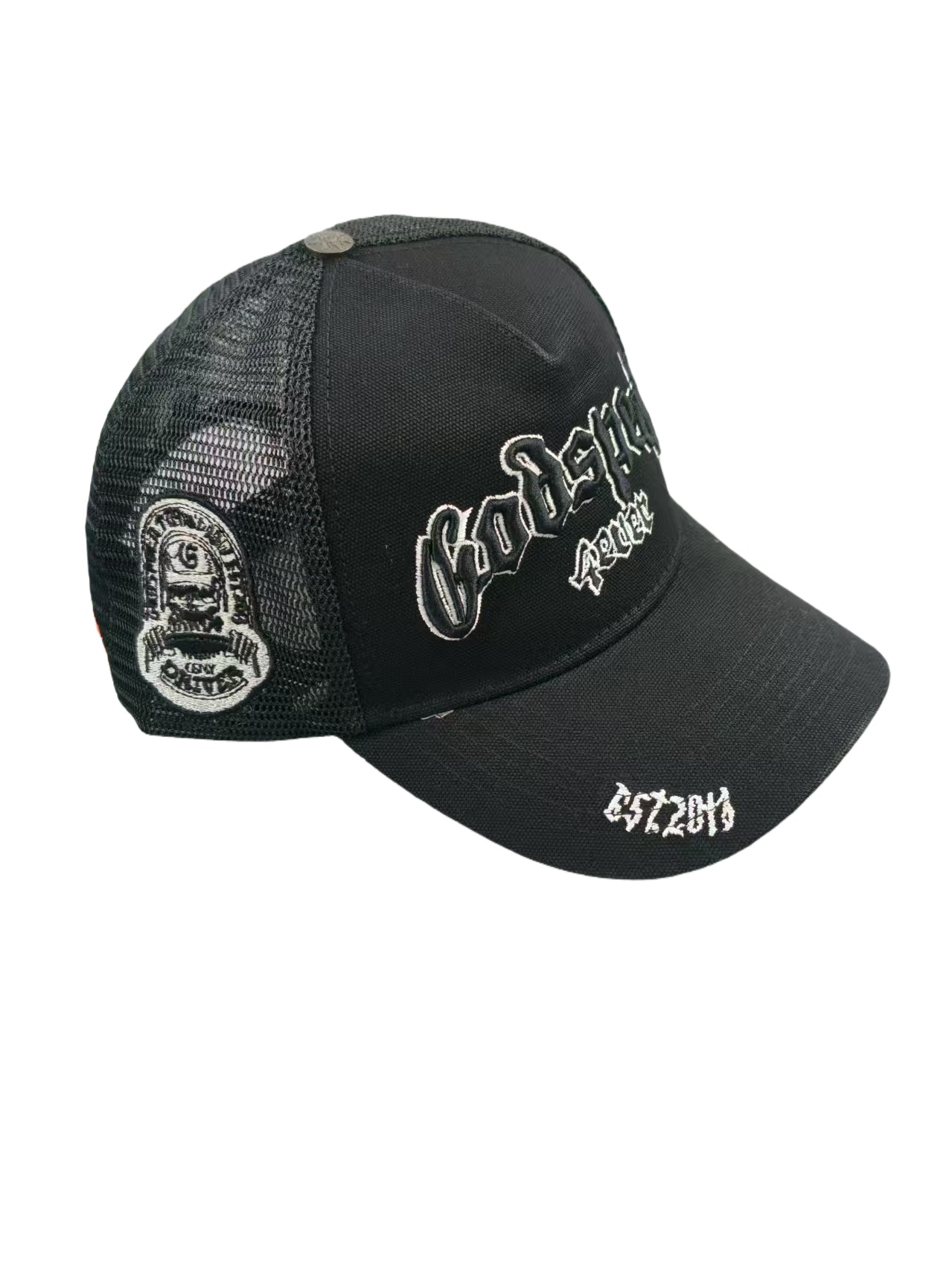 Godspeed 4ever Black Trucker Hat