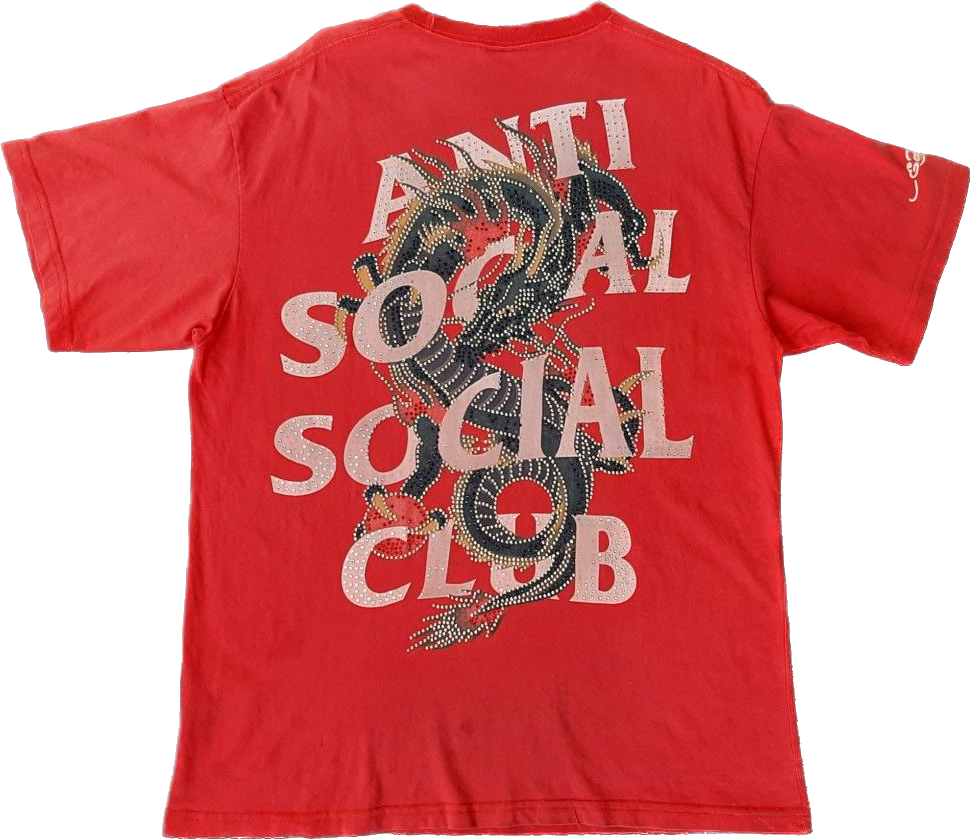 Ed Hardy x ASSC Red Tee