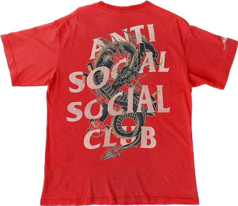 Ed Hardy x ASSC Red Tee