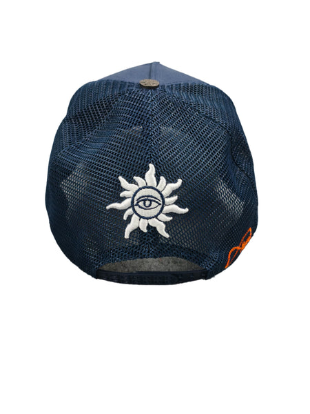 Godspeed 4Ever Navy Trucker Hat