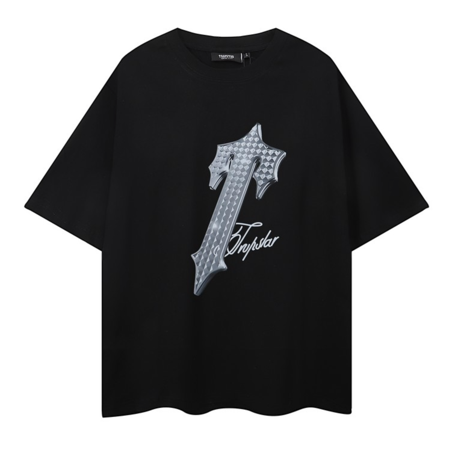 Trapstarr Diamond Black Tee