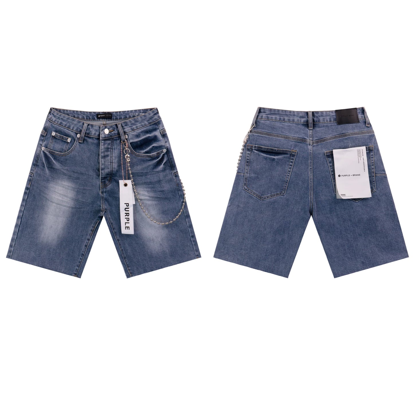 Purple Brand Pocket Chain Blue Jeans