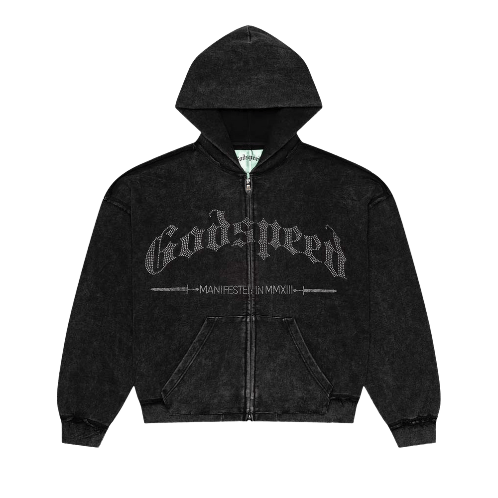 Godspeed OG Studded Zip Up Hoodie