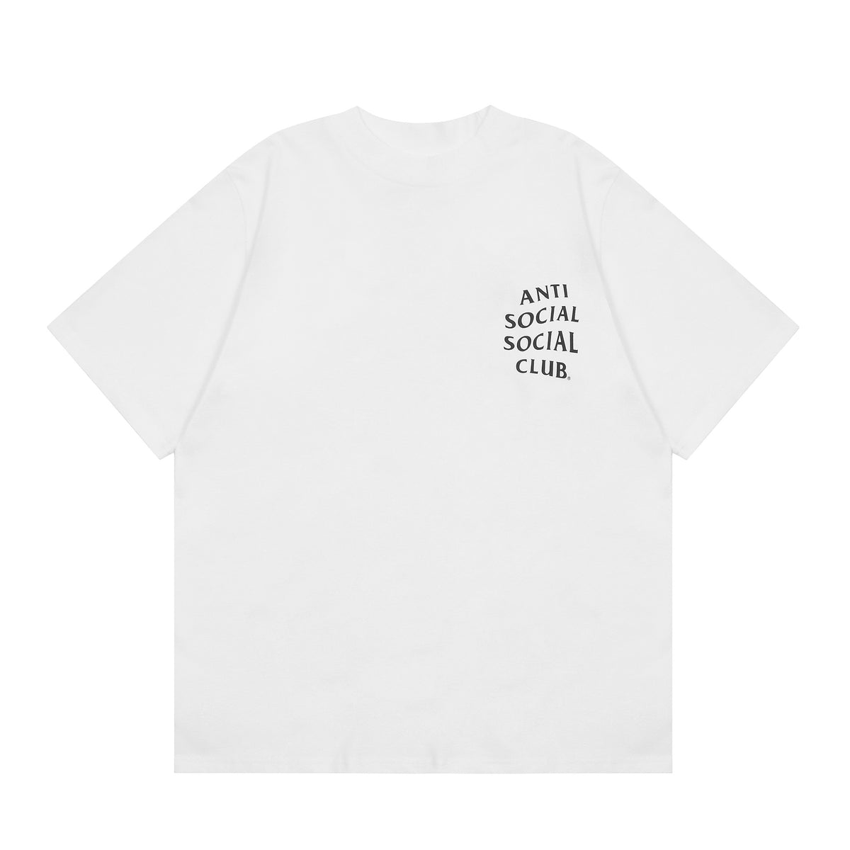 Anti Social Rose White Tee – mutiny.ky