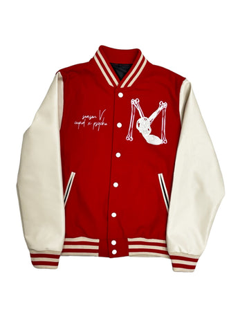 season V varsity jacket