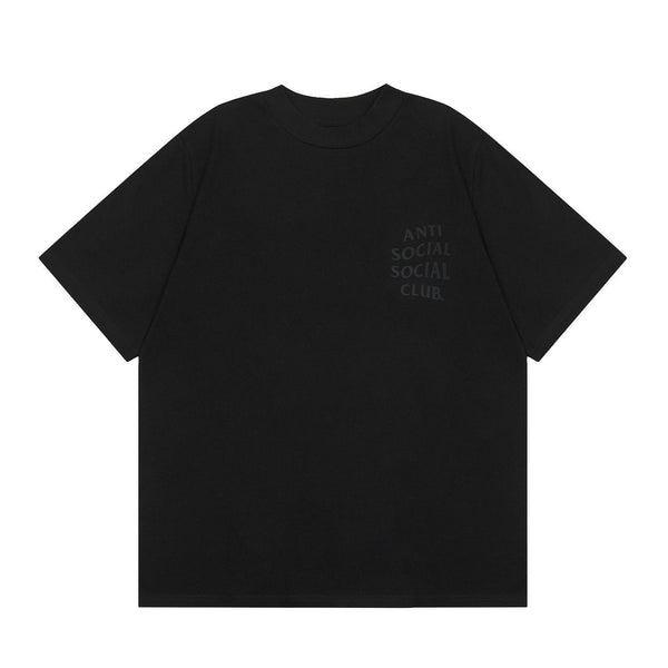 Anti Social Rose Black Tee