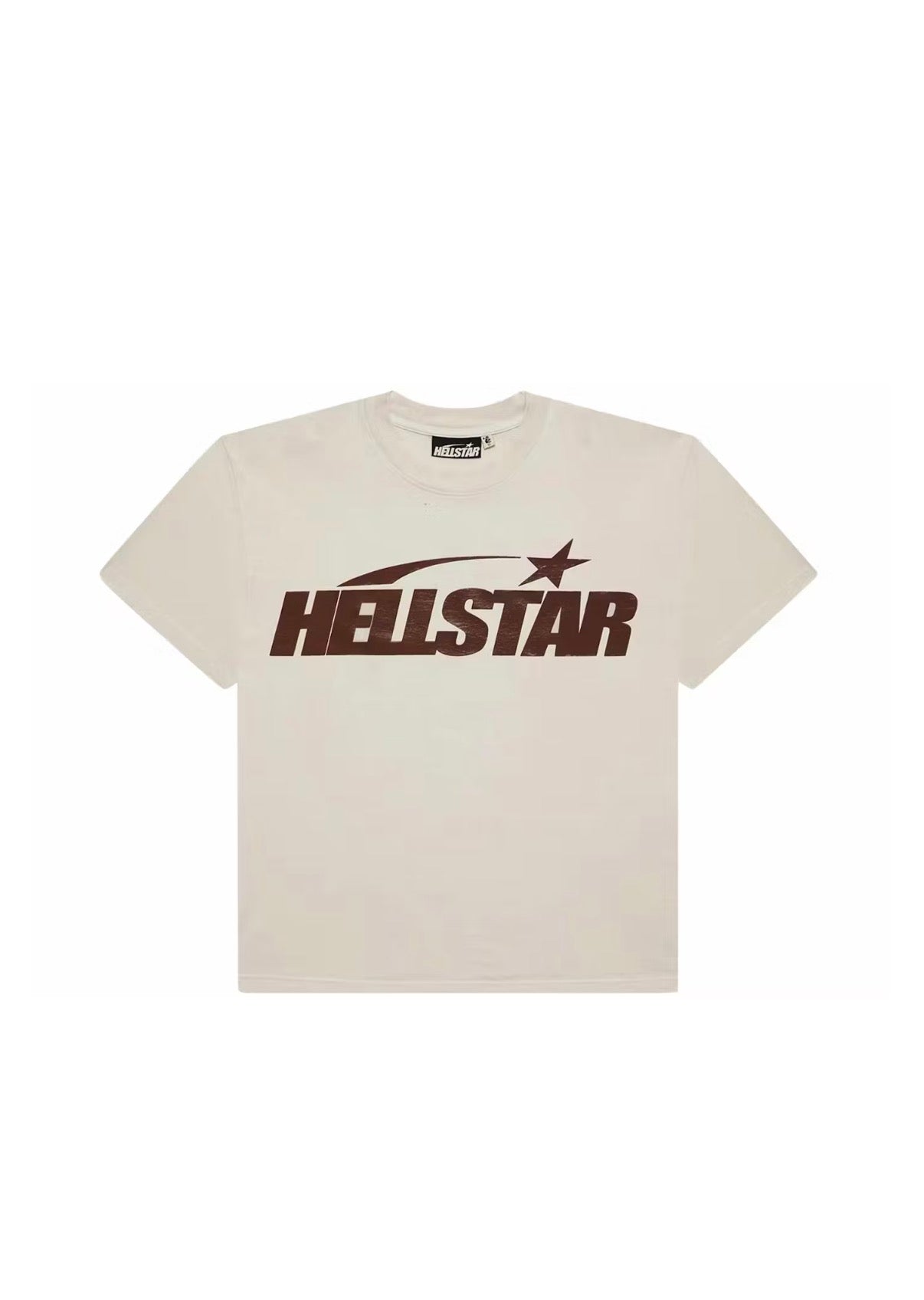 Hellstar Classic Cream Brown Tee