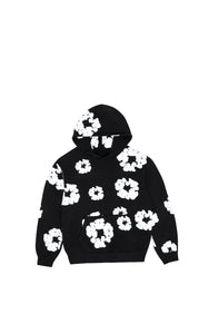 Denim Tears Cotton Wreath Black Hoodie