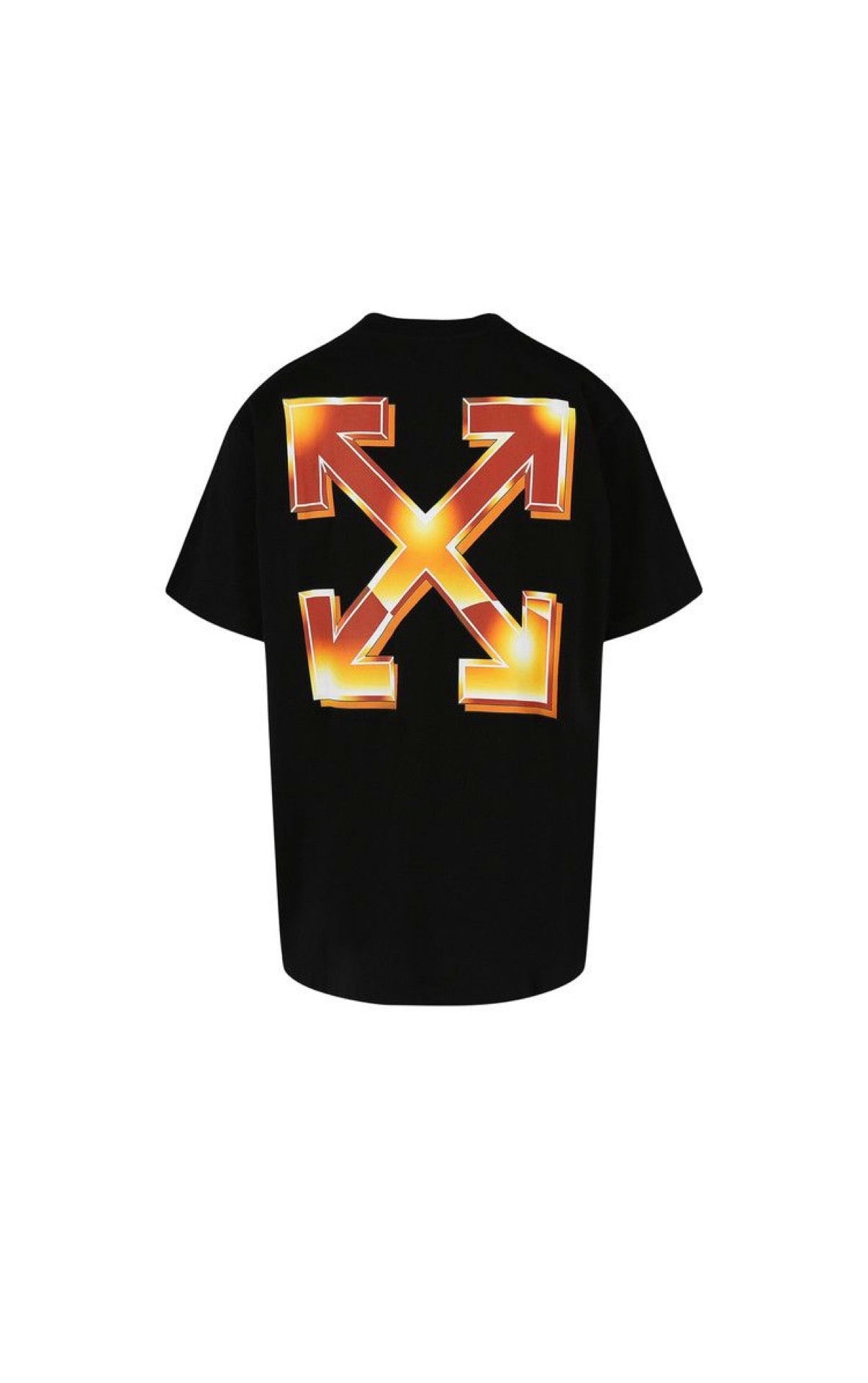 Off-White Arrows Print Black Tee