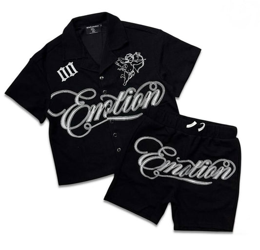 Mixed Emotions Black Suit