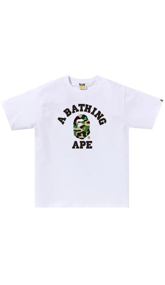 BAPE ABC College Camo Tee