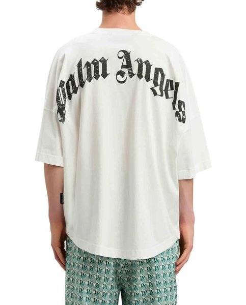 Palm Angels Arch Logo Oversized Tee