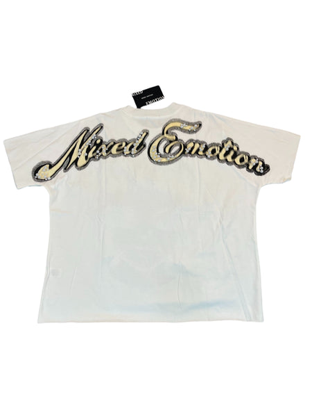 Mixed Emotions Pearl Cupid Cropped Tee