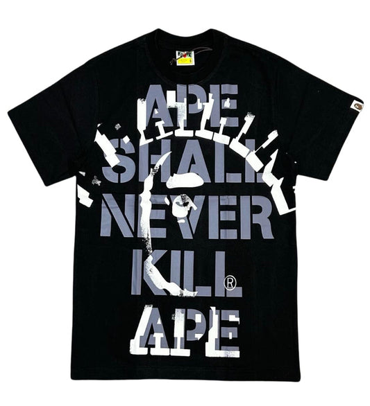 Bape Spray Print College black / white
