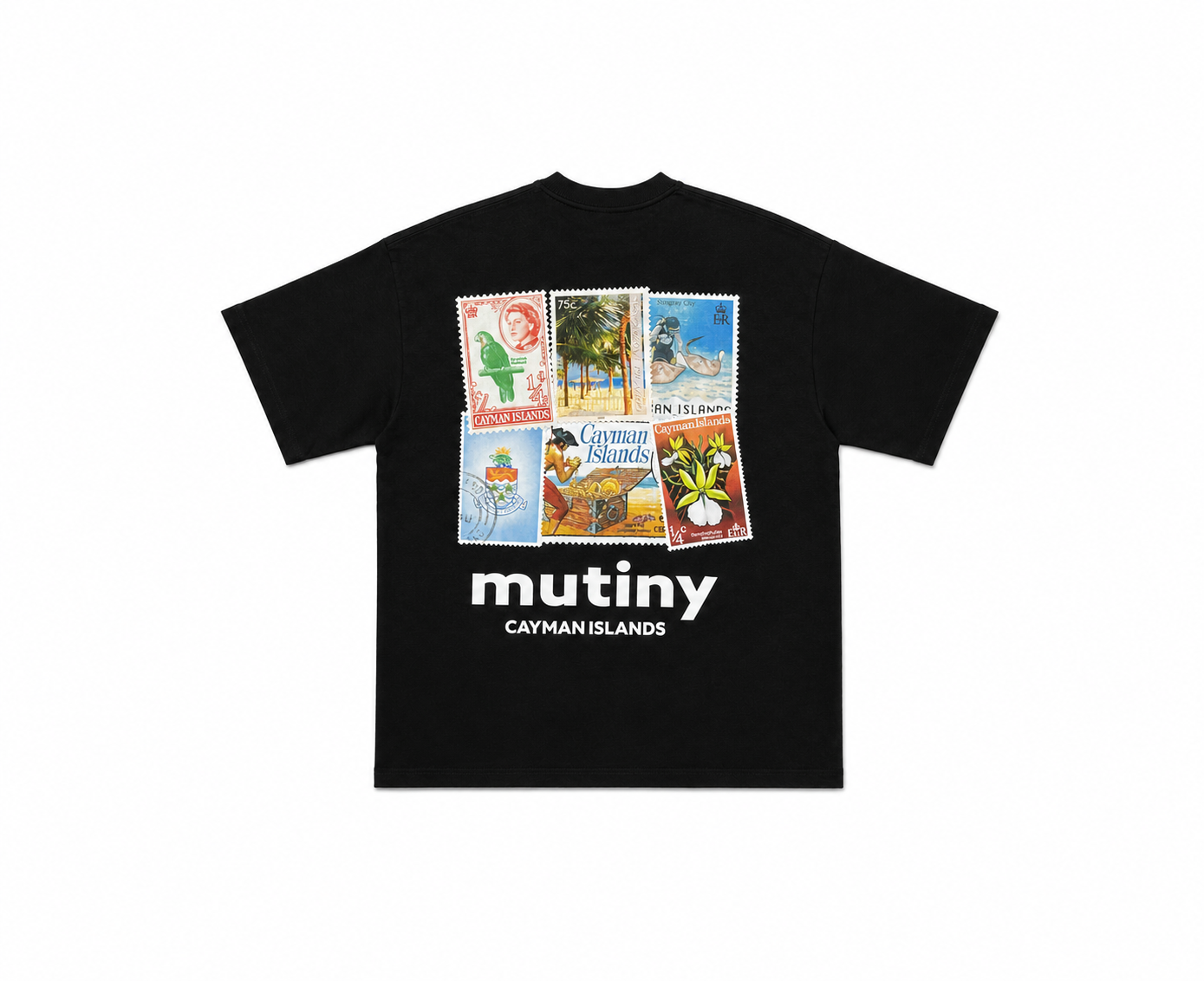 Black Stamp Tee