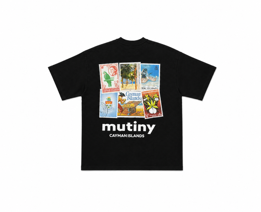 Black Stamp Tee