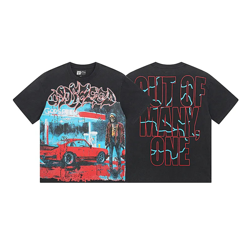 Godspeed Washed Rockstar Tee