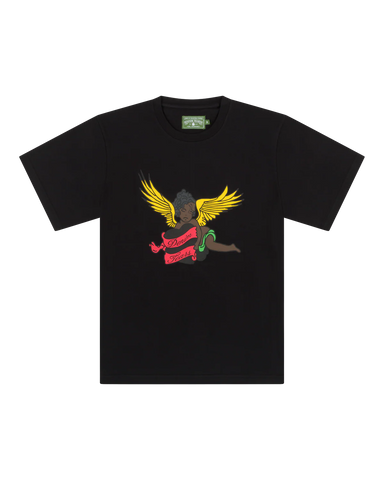 Black Cherub Tee Black