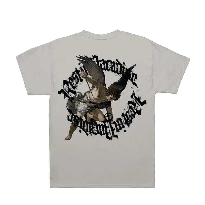 Revenge Saint Michael White Tee