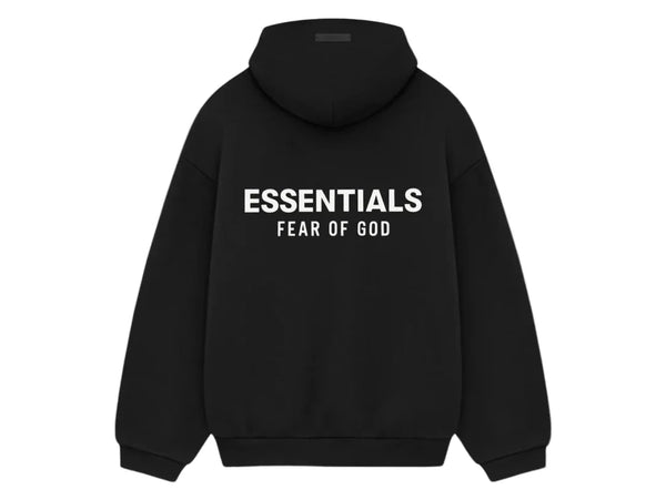 Essentials Black Hoodie FW 24