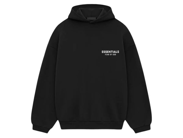 Essentials Black Hoodie FW 24