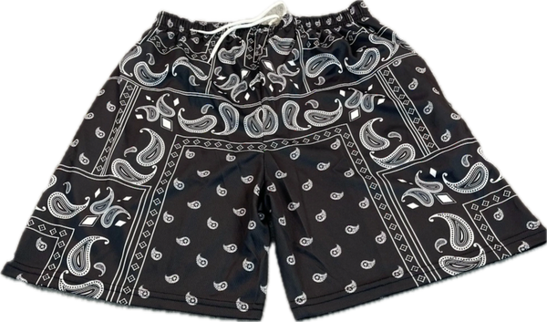 IP Paisley Mesh Shorts