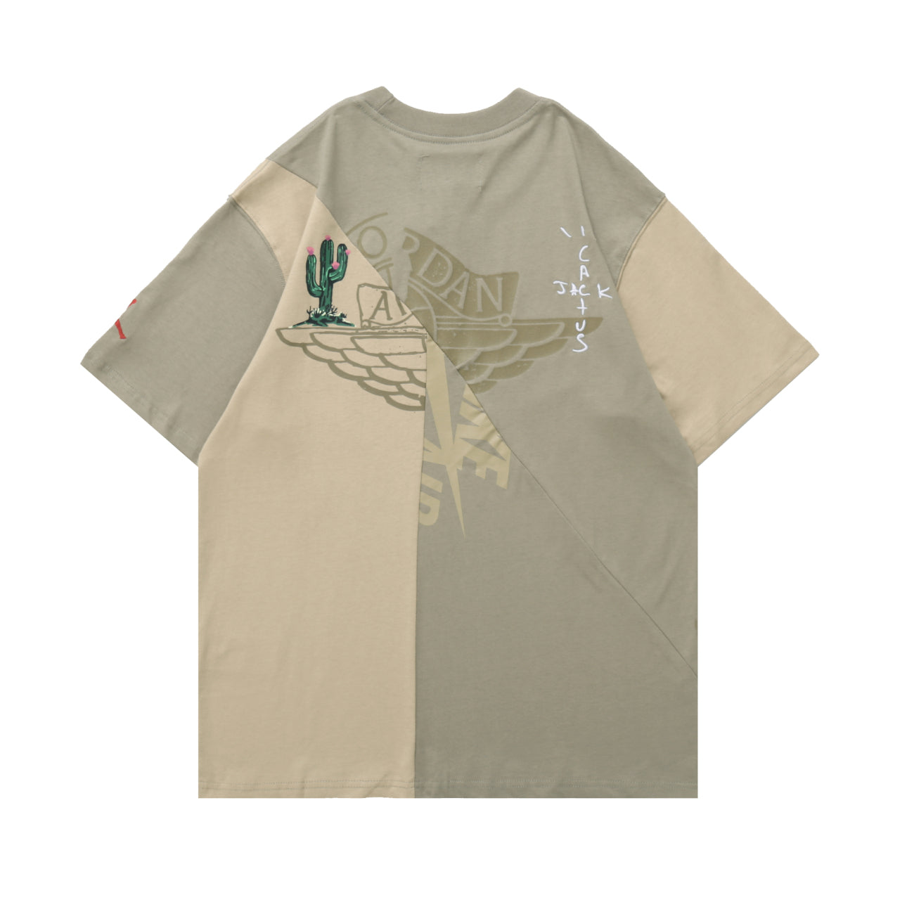 Travis Scott x Air Jordan Cut n Sew Tee