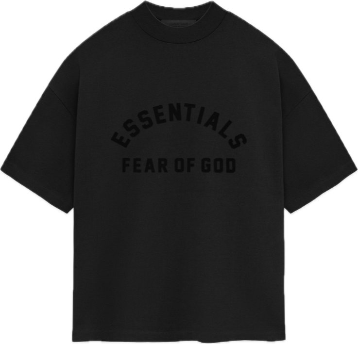 Essentials Jet Black Tee