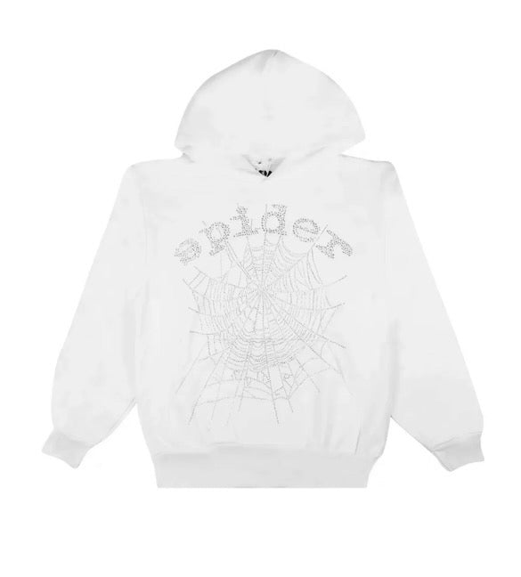 Sp5der Og Rhinestone Hoodie
