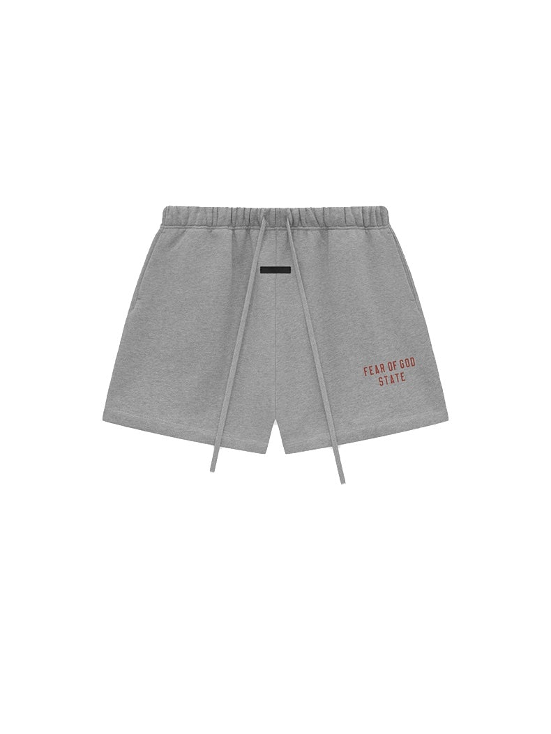 Fear of God Essentials Dark Heather Shorts 24
