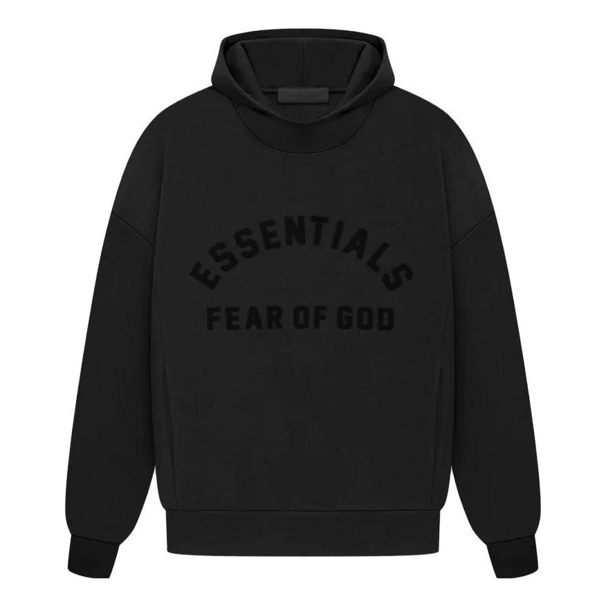Essentials Arch Black Hoodie