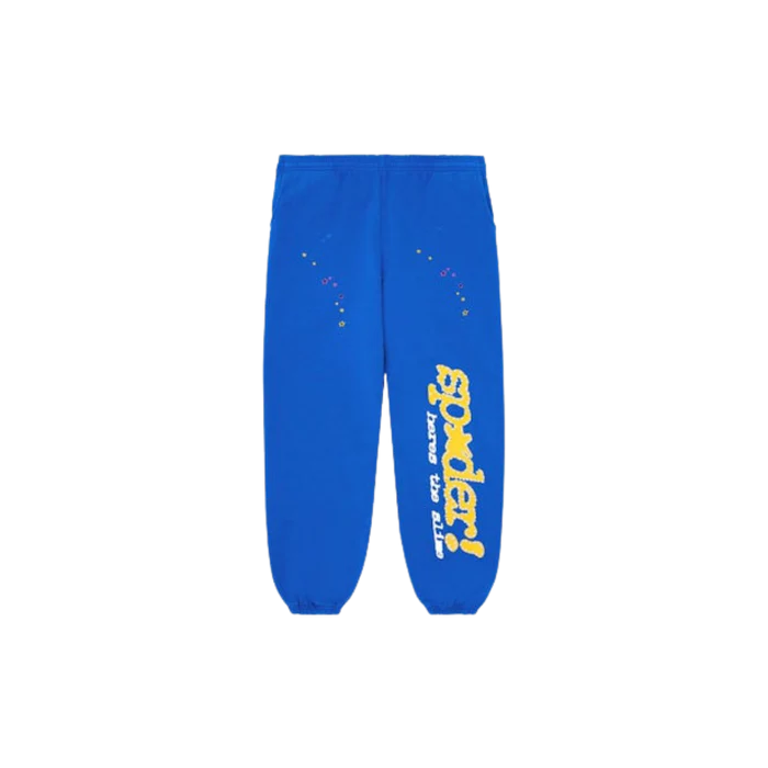Sp5der Blue Sweatpants