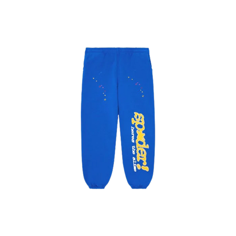 Sp5der Blue Sweatpants