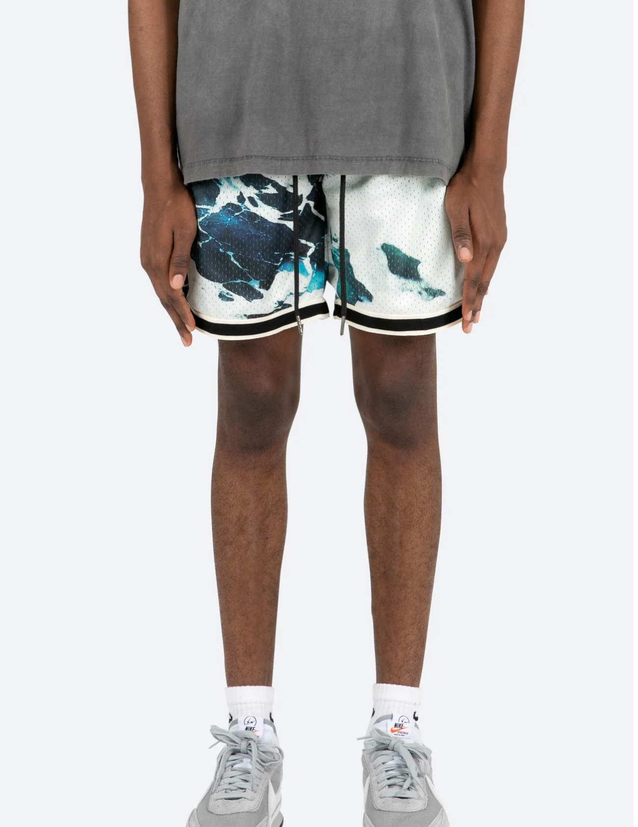 Wave Blue Basketball Shorts