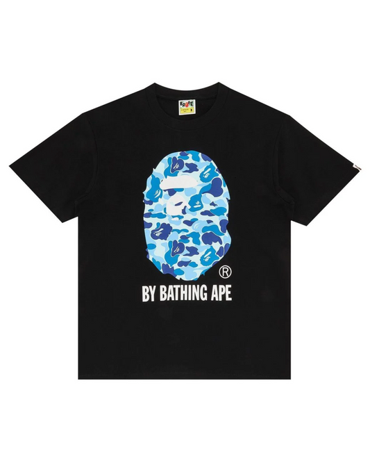 Bape Black Blue Camo Tee