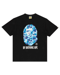 Bape Black Blue Camo Tee