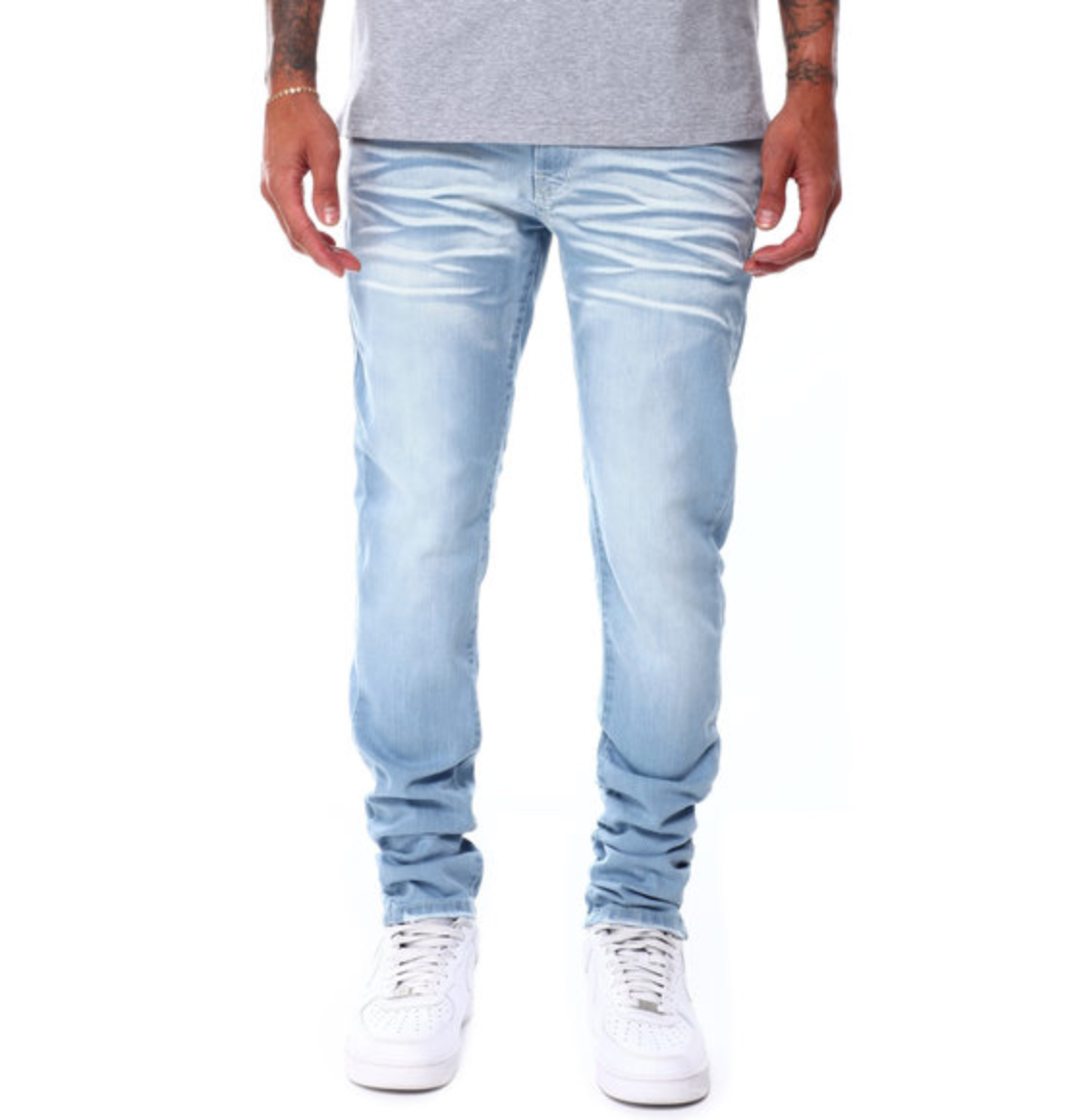 Ice Blue Skinny Jeans