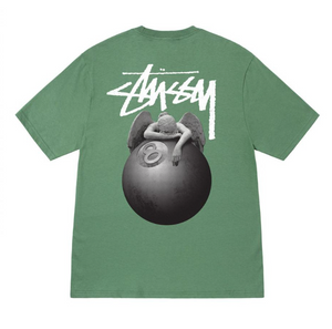 Green Stussy 8 Ball Angel