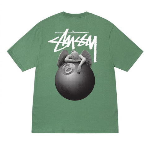 Green Stussy 8 Ball Angel