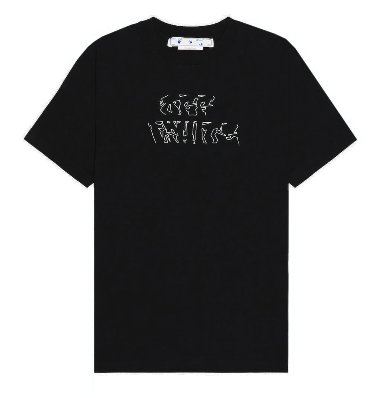 Off-White Arrows Print Black Tee